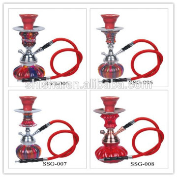 Pumpkin colored smoke hookah cheap wholesale hookahs small hookah